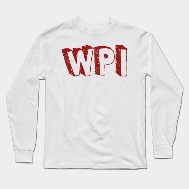 WPI Long Sleeve T-Shirt by Rosemogo